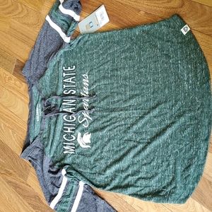NWT Colosseum MSU t-shirt